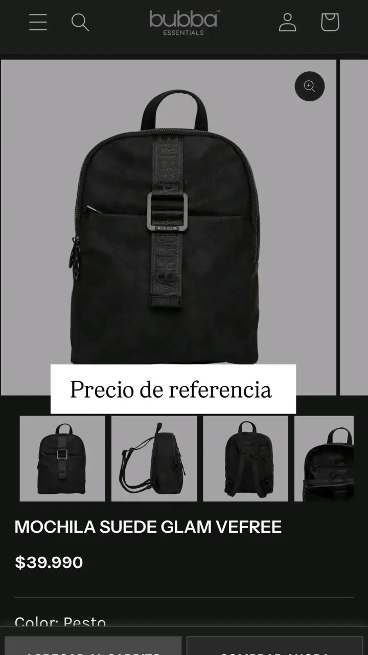 Mochila negra Bubba - 6
