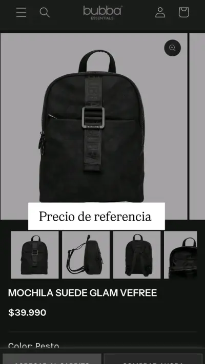 Mochila negra Bubba - miniatura 6