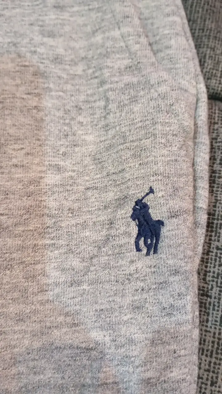 Pantalón polo Ralph Lauren de buzo gris - 2