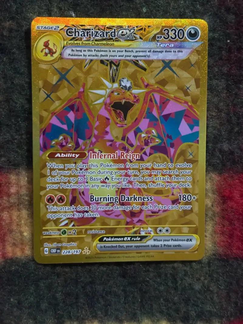 Charizard ex 228/197 Hyper Rare – Obsidian Flames