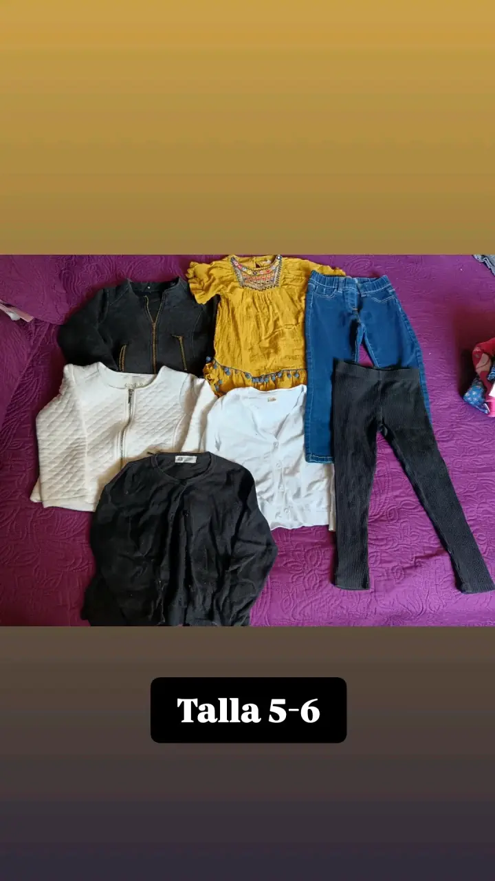 Ropa infantil talla 2-6 años - 1