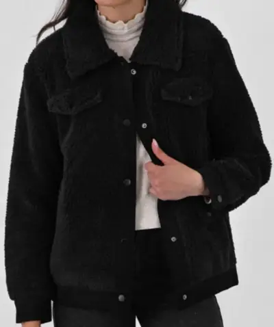 Sweater polar negro - miniatura 1
