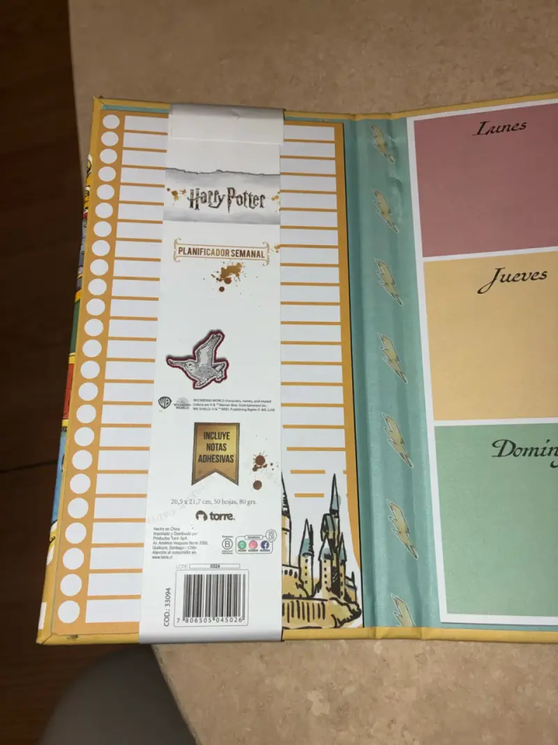 Planificador semanal Harry Potter - 8