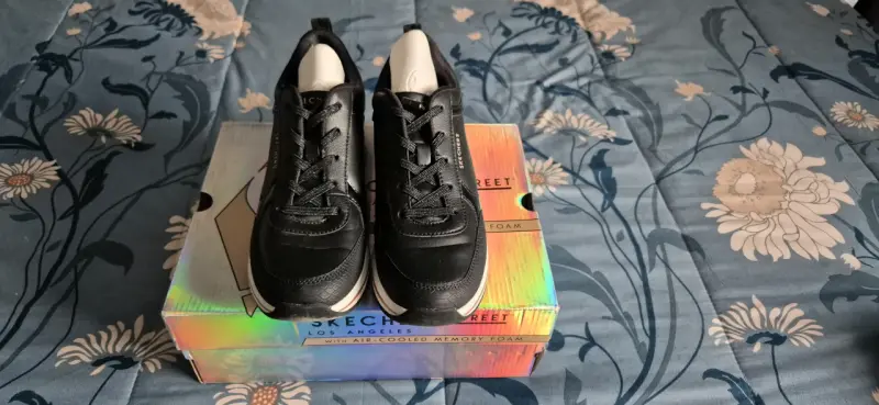 Zapatillas Skechers negras Mujer - 3