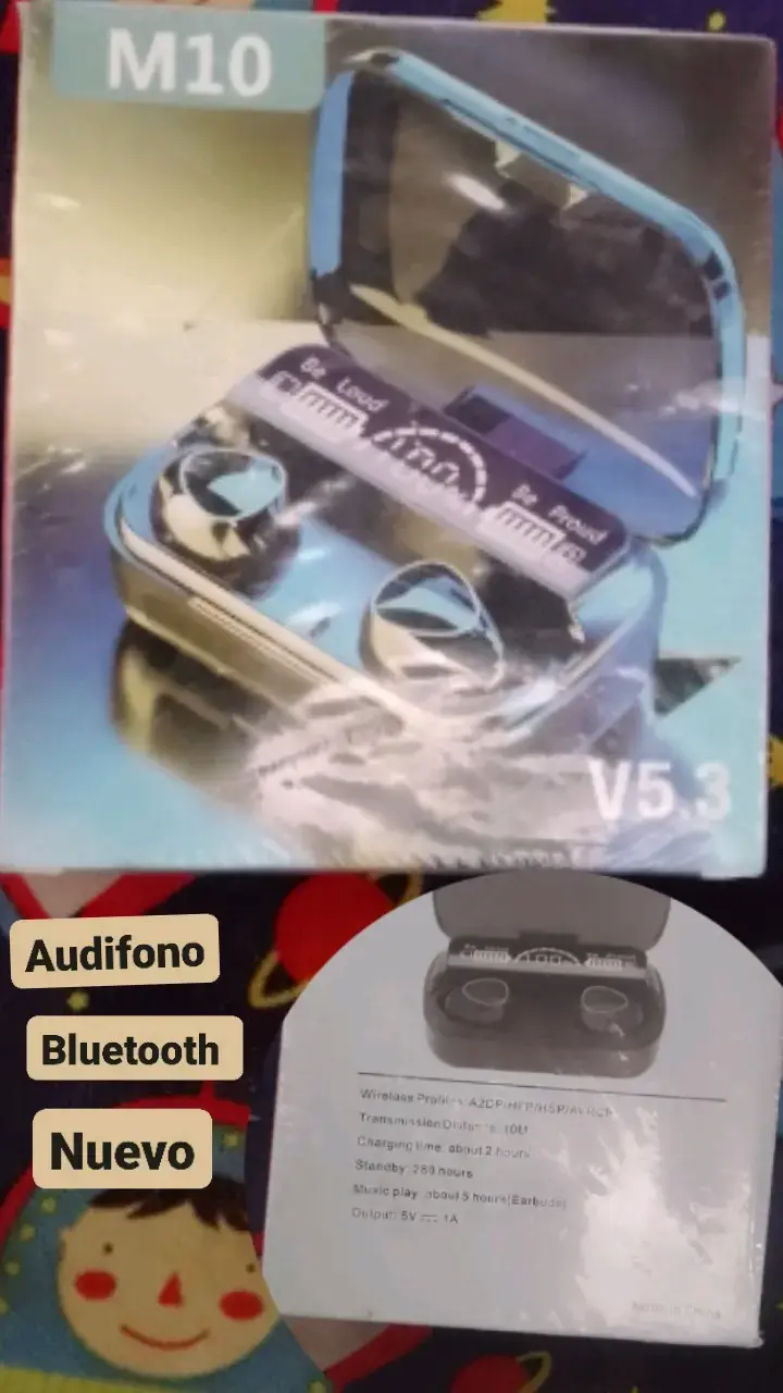 Audífonos Bluetooth M10 nuevos
