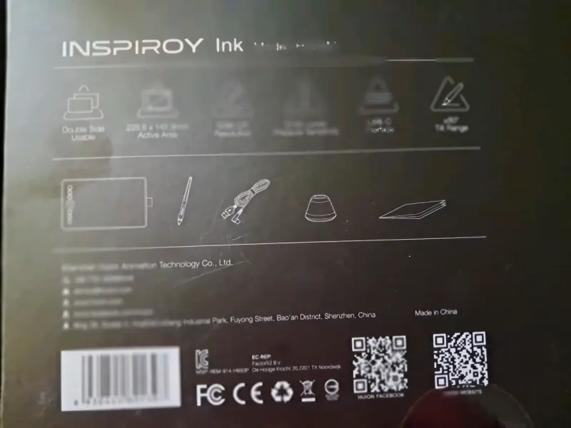 Huion Inspiroy Ink Tableta - 4