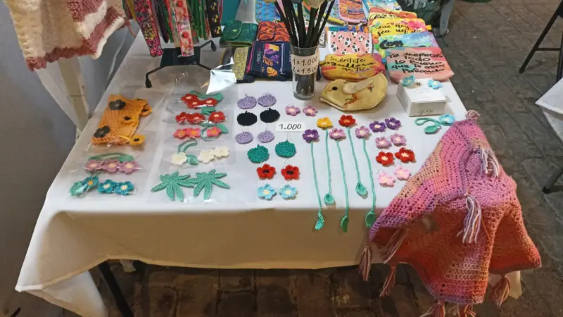 Apliques de crochet variados
