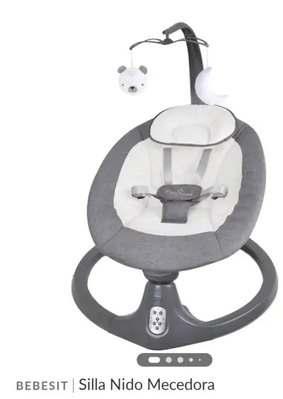 Silla Nido Mecedora Bebesit - miniatura 1