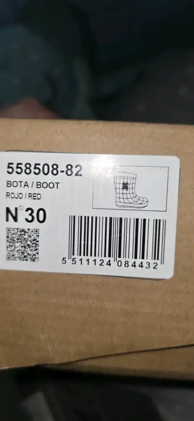 Botas de lluvia Spiderman rojas - miniatura 2