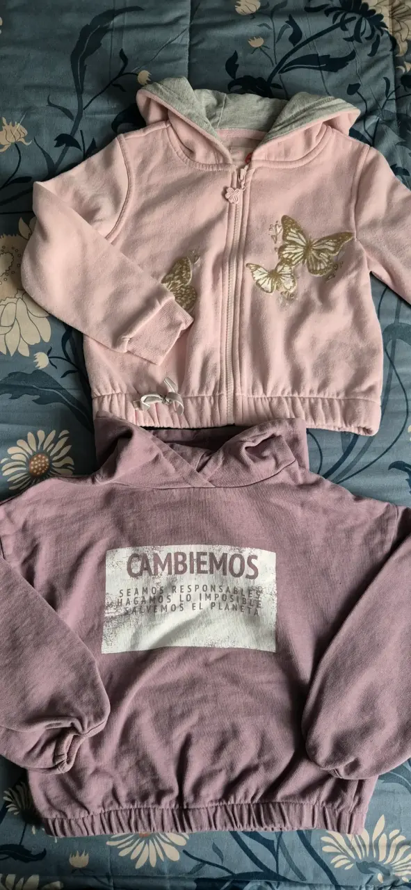 Set de leggings y polerones para niña - 2