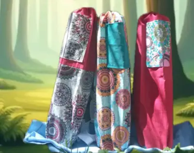 Funda de mat  de yoga o pilates colorida - miniatura 1