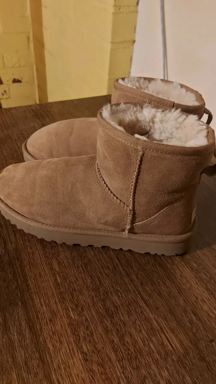 Botas de invierno beige