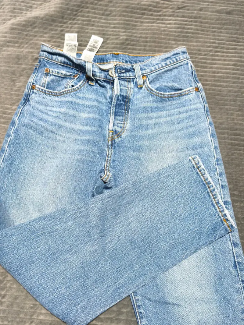 Jeans azul claro mujer