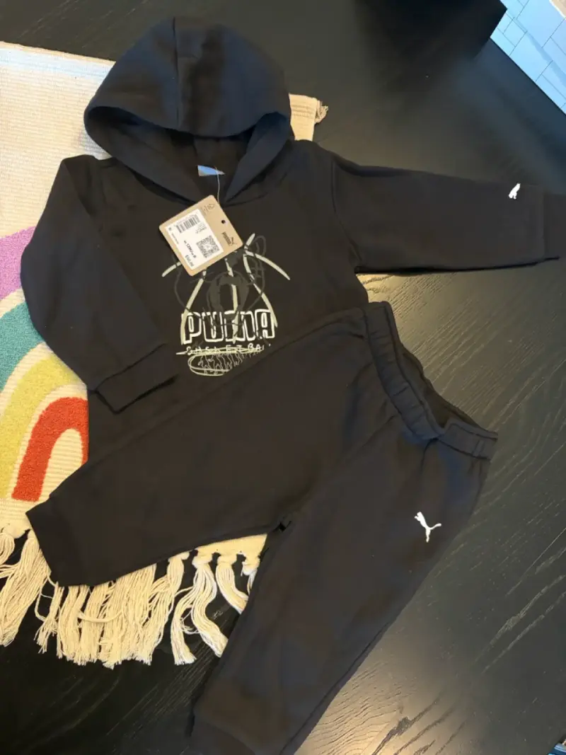 Conjunto infantil negro Puma - 1