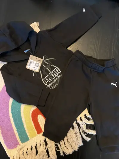 Conjunto infantil negro Puma - miniatura 3