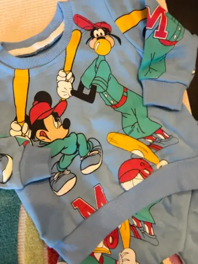 Conjunto infantil mickey estampado 3 meses - miniatura 2