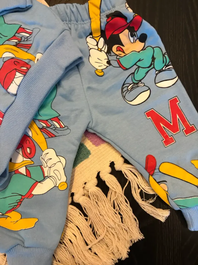 Conjunto infantil mickey estampado 3 meses - 3