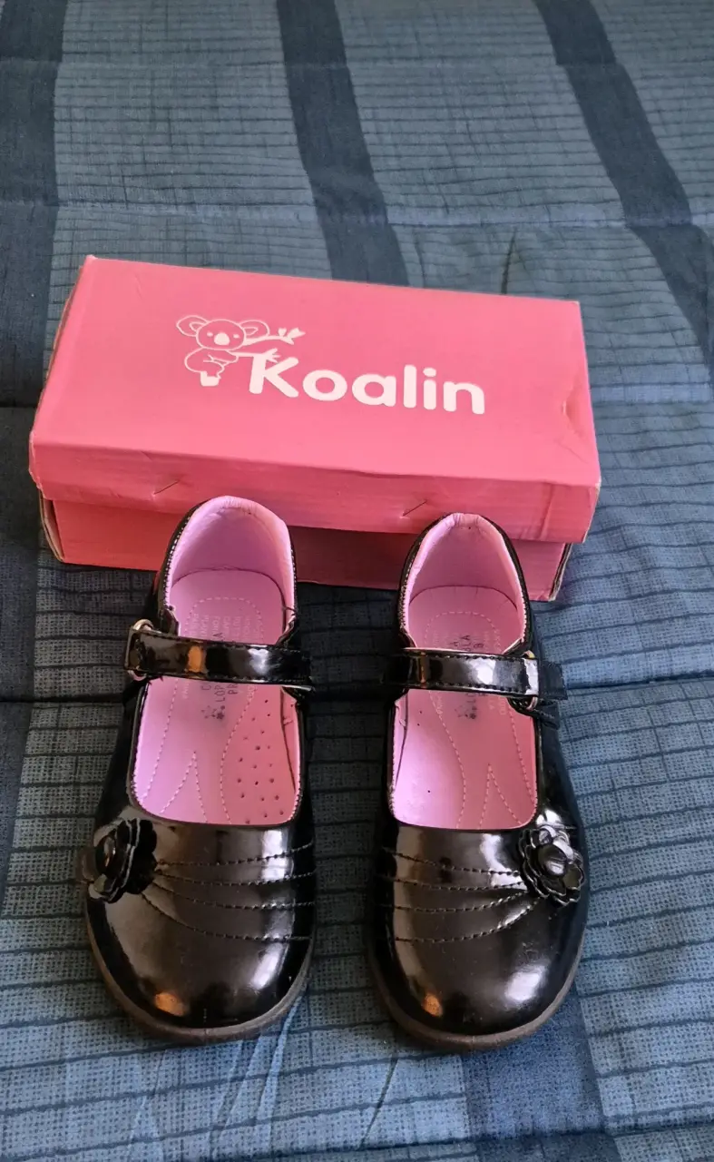 Zapatos de charol negros para niña numero 28 - 1