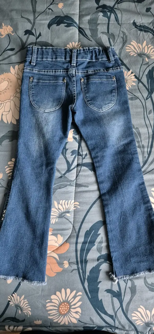 Jeans de niña Limonada con bordados - 2