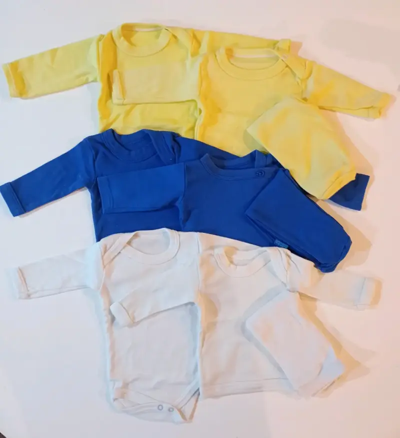 Conjuntos ajuar de bebé varios colores