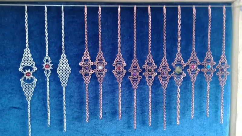 Pulsera cobre o alpaca - 2