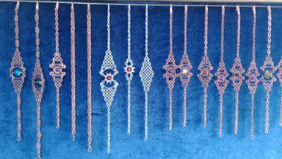 Pulsera cobre o alpaca - miniatura 3
