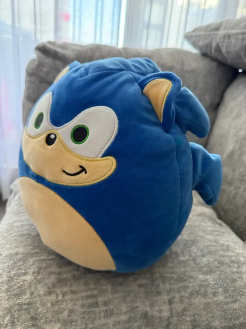 Peluche Sonic redondo