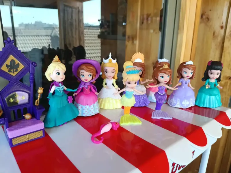 Set de figuras princesas Disney