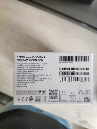 Celular Redmi Note 15 5G - miniatura 2