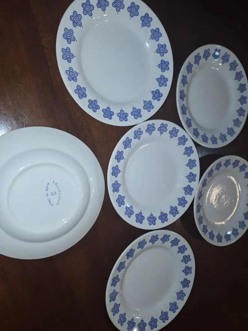 Set de platos lozapenco