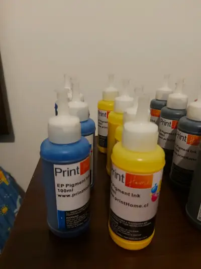 Set de tintas pigmentadas para impresora - miniatura 2