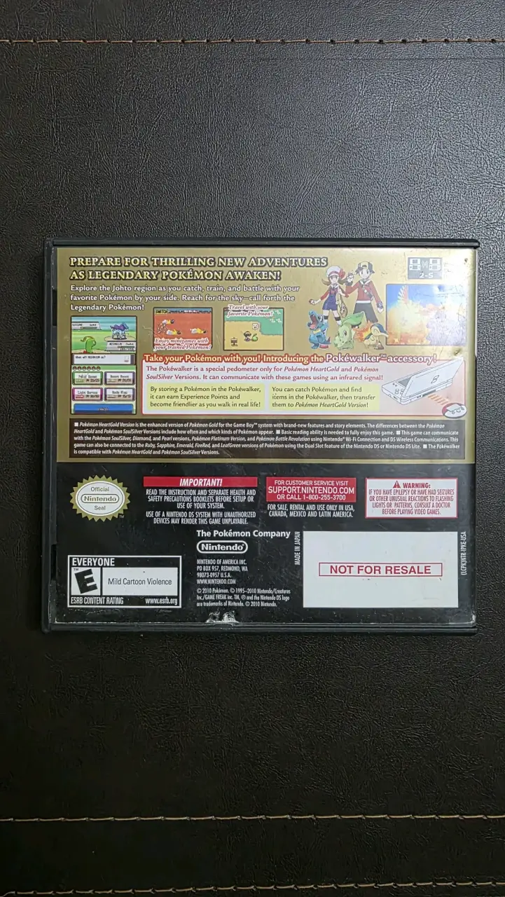 Juego Pokémon HeartGold DS - 2