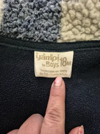 Chaqueta infantil de  polar - miniatura 2