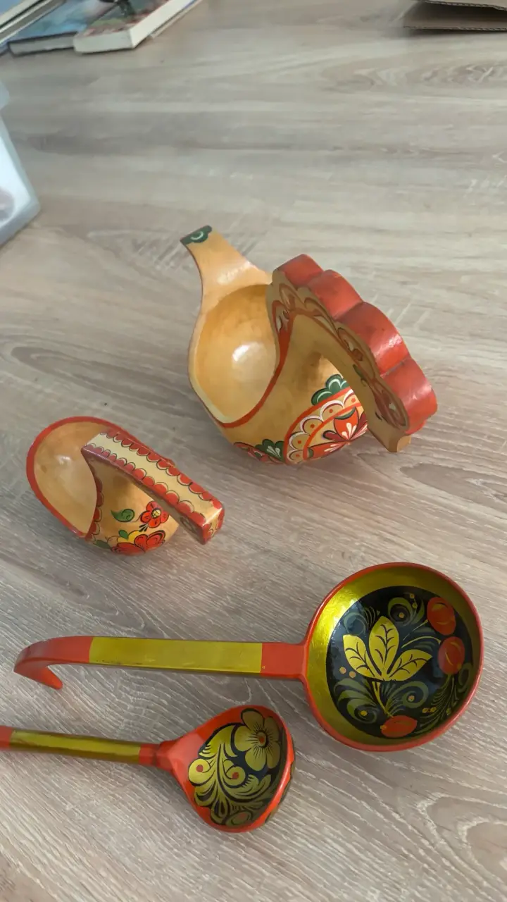 Juego de artesanías Rusas típicas de ese país. - 5