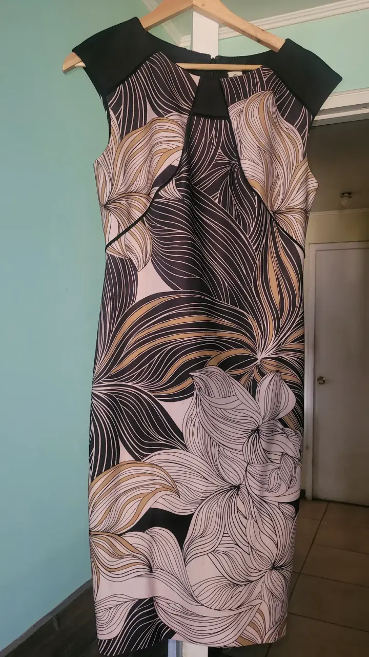 Vestido estampado de verano