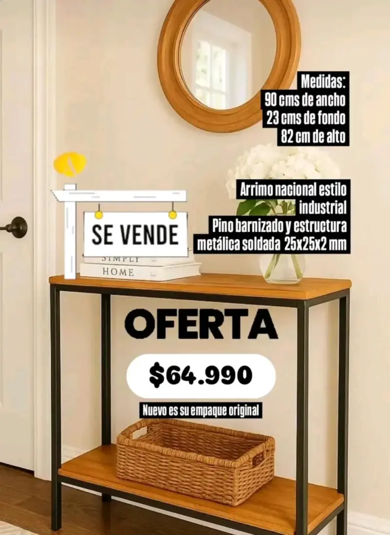 Arrimo estilo industrial - 1