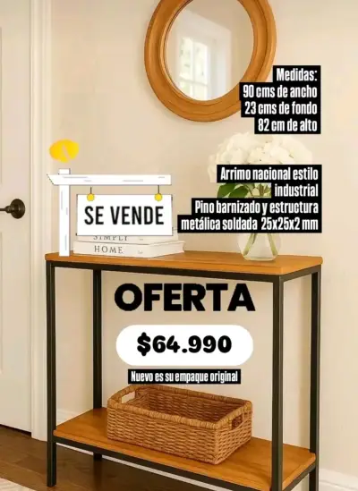 Arrimo estilo industrial - miniatura 1