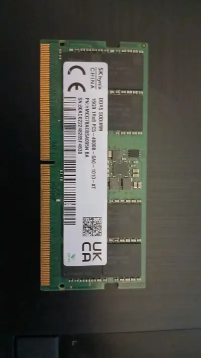 Memoria RAM SK hynix DDR5 16GB notebook - miniatura 1