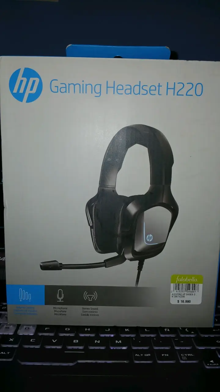 Audífonos gaming HP Gaming Headset H220 - 1