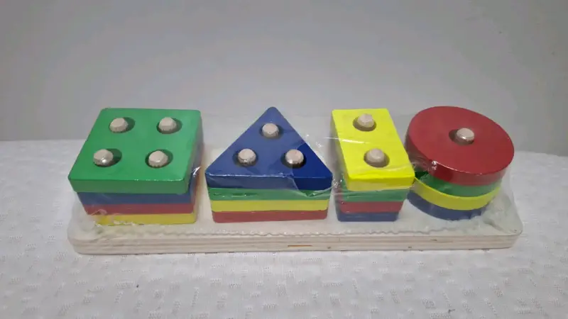 Bloques de madera didácticos