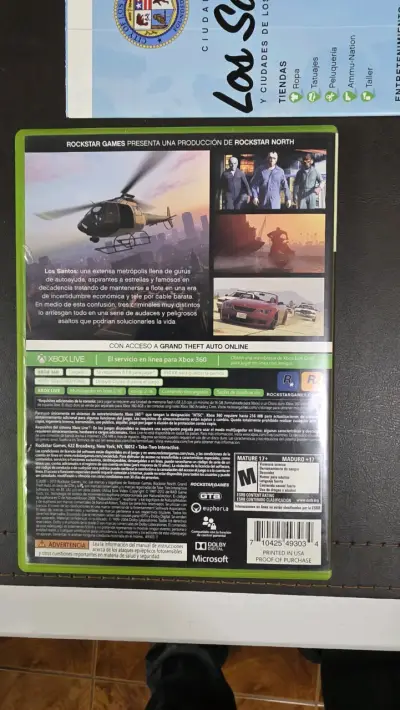Juego Xbox 360 GTA V - miniatura 4