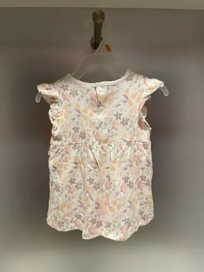 Vestido infantil floral - miniatura 4