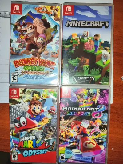 Lote 4 juegos Nintendo Switch - miniatura 1