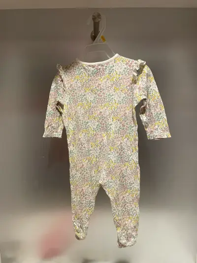 Enterito floral para bebé - miniatura 3