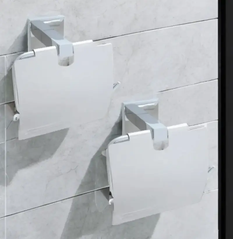 Porta Rollo Con Tapa Village Bath Co (2 Unidades). - 1