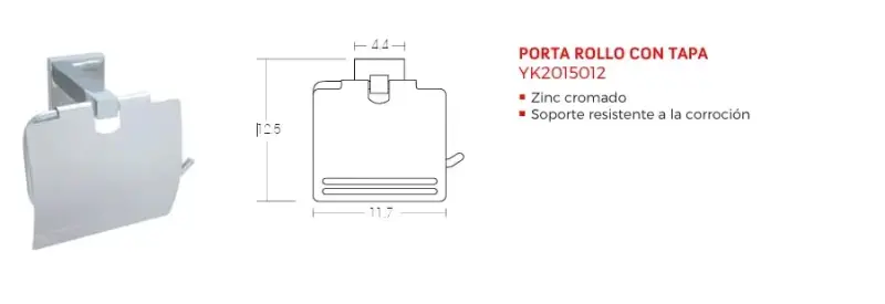 Porta Rollo Con Tapa Village Bath Co (2 Unidades). - 2