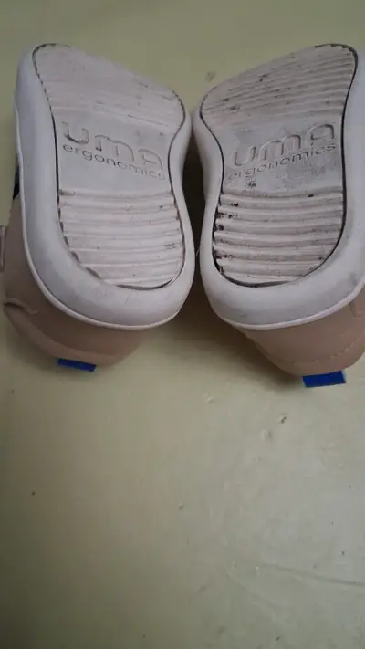Sandalias infantiles beige y azul - miniatura 5