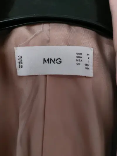 Blazer beige claro mujer - miniatura 2