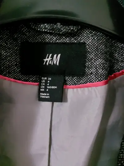 Blazer gris para mujer - miniatura 2