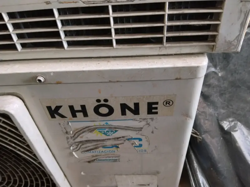 Aire acondicionado Khöne usado - 2